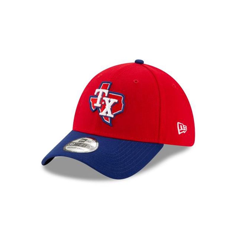 MLB Texas Rangers Team Classic Alt 3 39Thirty Stretch Fit (ONA6062) - Black New Era Caps